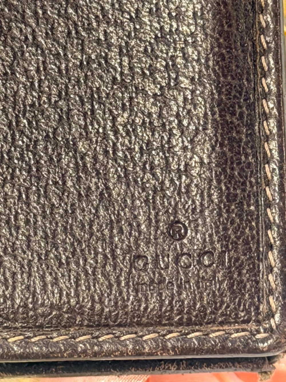 Gucci Beige and Brown Monogram Continental Wallet with Gold Hardware - Picture 9 of 16